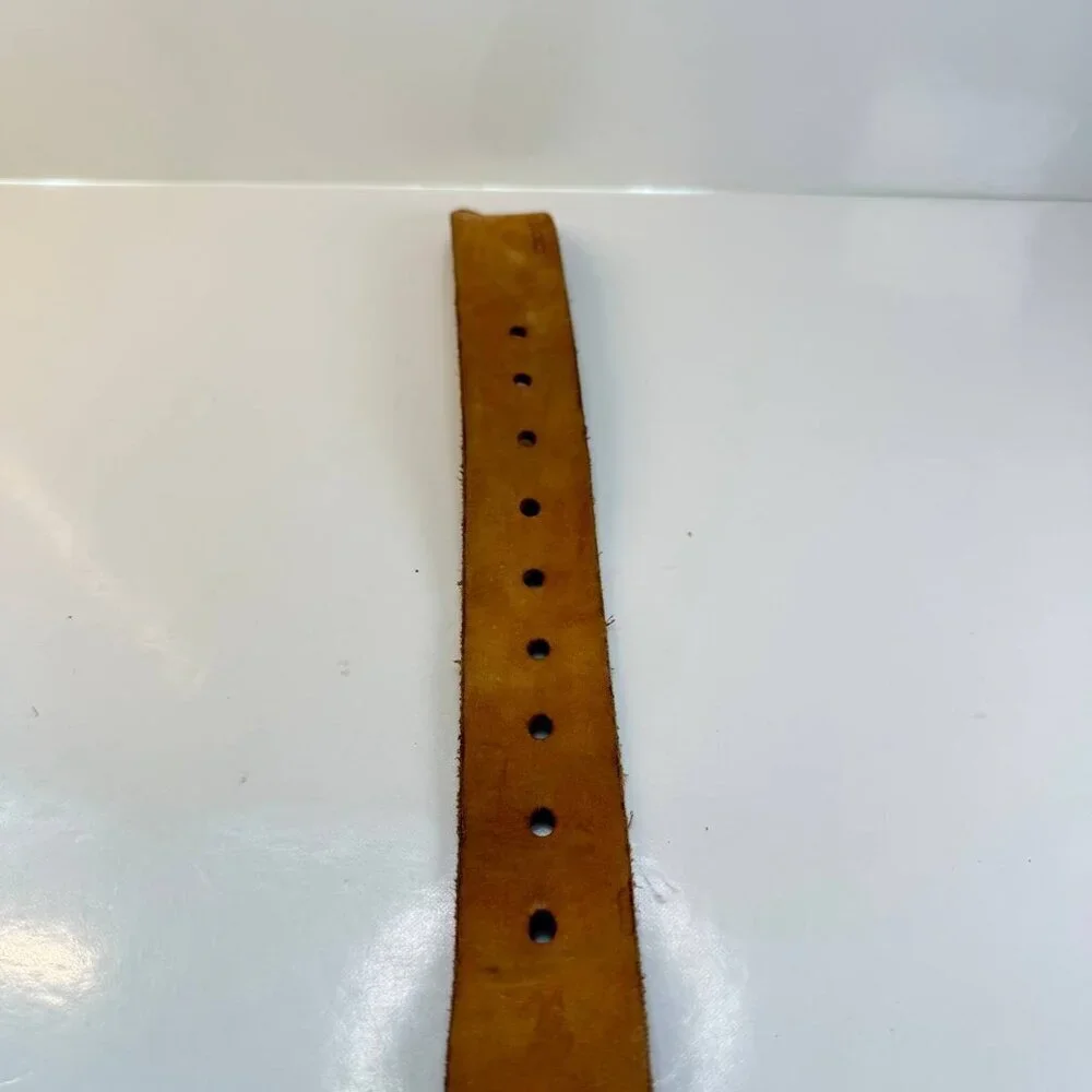 Women’s Cross Jeans Genuine Leather Belt – Size 80 / 96 cm – Made in Germany - Picture 6 of 12